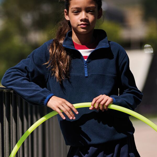 Kids half-zip microfleece Thumbnail
