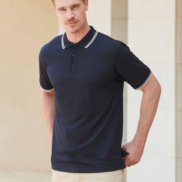 Double tipped Coolplus® polo shirt Thumbnail