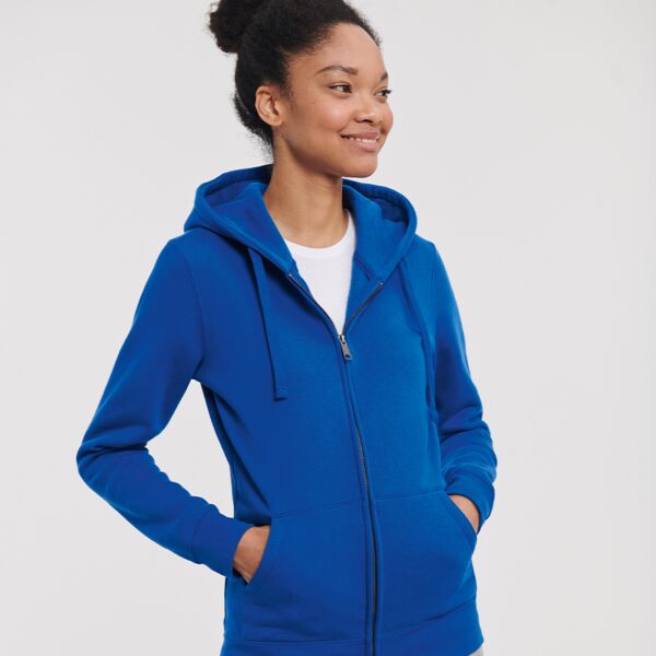 Russell Athletic Ladies Authentic Zip Hooded Sweatshirt Thumbnail