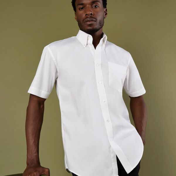 CORPORATE Oxford Shirt Short Sleeved. Thumbnail